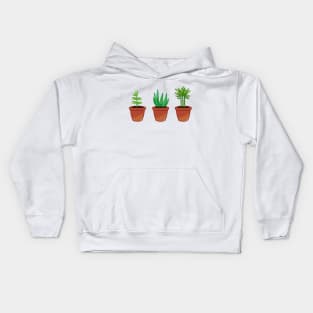 Green thumb Kids Hoodie